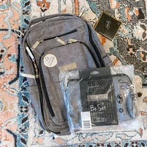 SOLD Ju-Ju-Be Diaper Bag & “Be Set” Baglet Set